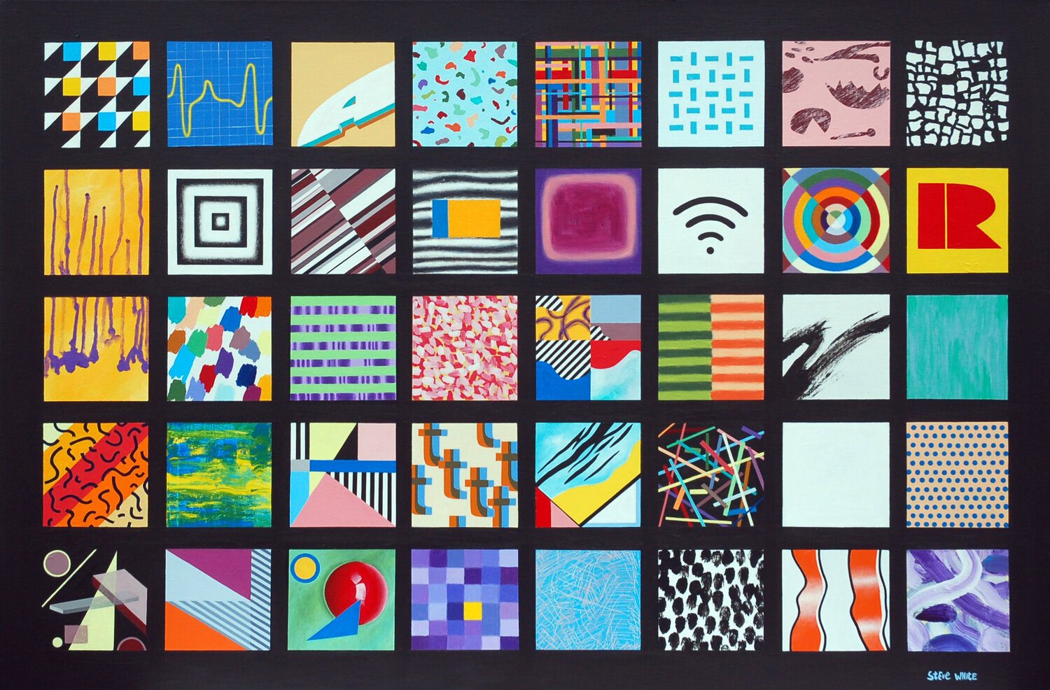 White Square Steve White