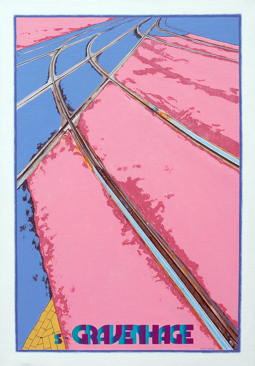 Tramrails, Den Haag Steve White