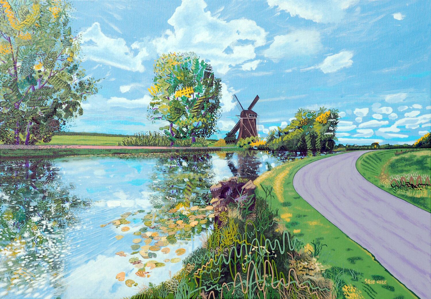 Oostzijdse Windmill, Abcoude. Steve White