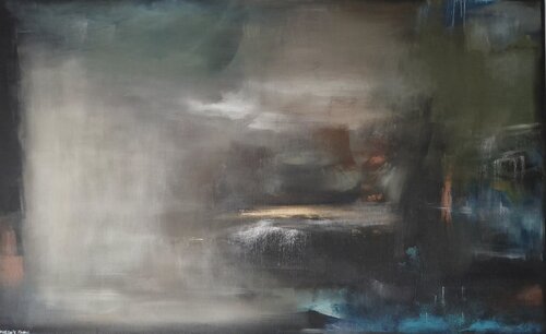 Ocean Doesn't Panic by Egle Karlonaite, Painting for Sale on Singulart