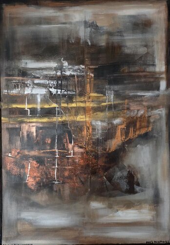 Beyond The Universe von Egle Karlonaite, Malerei kaufen auf Singulart