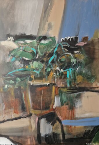 Augalas Kurio Nereikėjo by Egle Karlonaite, Painting for Sale on Singulart