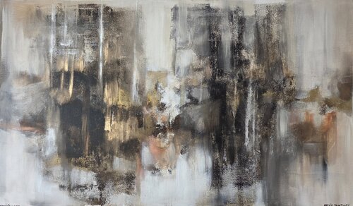 Island Of A Dark Sand by Egle Karlonaite, Painting for Sale on Singulart