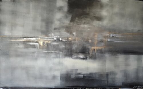 Fog by Egle Karlonaite, Painting for Sale on Singulart