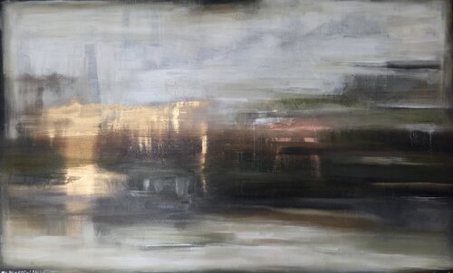My Peaceful Landscape by Egle Karlonaite, Painting for Sale on Singulart