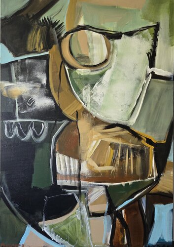 Fun Of 2019 by Egle Karlonaite, Painting for Sale on Singulart