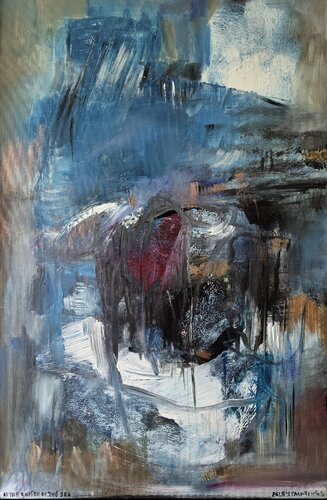 At The Bottom of The Sea par Egle Karlonaite, Peinture en vente sur Singulart