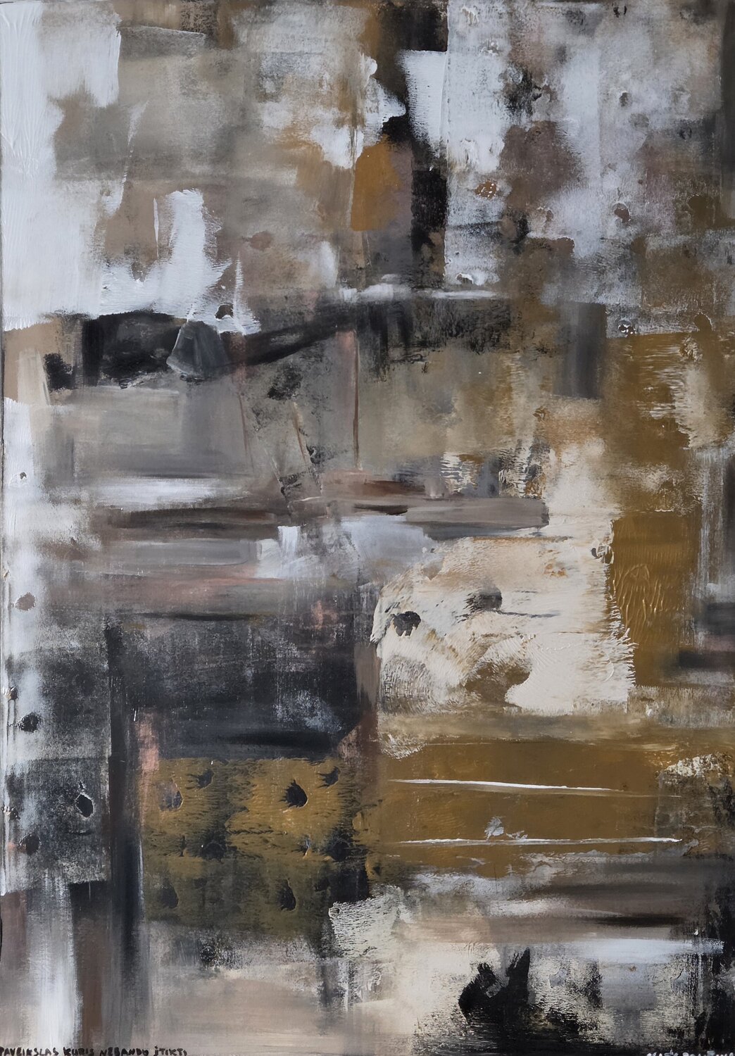 Painting That Doesn't Try To Fit Egle Karlonaite Originalgemälde zu verkaufen