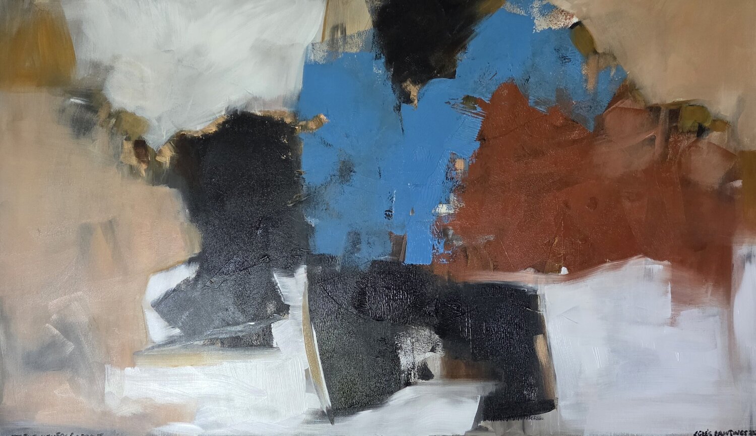 Let The Universe Decide Egle Karlonaite Origineel schilderij te koop