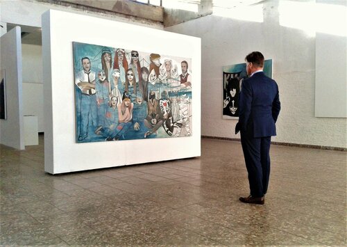 The class van Petra Grozaj, Schilderij te koop op Singulart