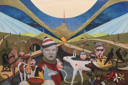 The Connect van Gyula Szabó, Schilderij te koop op Singulart