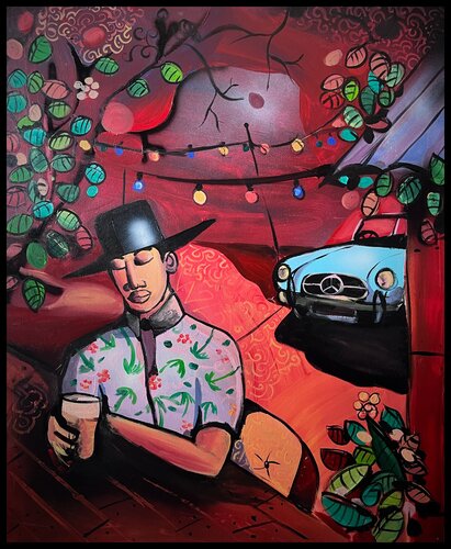Mind your own Business de Erik Neimeijer, Pintura a la venta en Singulart