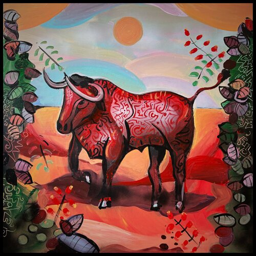 Redder Bull de Erik Neimeijer, Pintura a la venta en Singulart