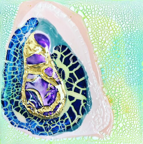 Avocado Heart de Yulia Lastochkina, Pintura a la venta en Singulart