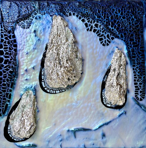 Rain Drops de Yulia Lastochkina, Pintura a la venta en Singulart