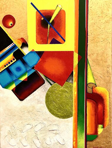 Colors by Andy Hollimon, 油畫 for Sale on Singulart