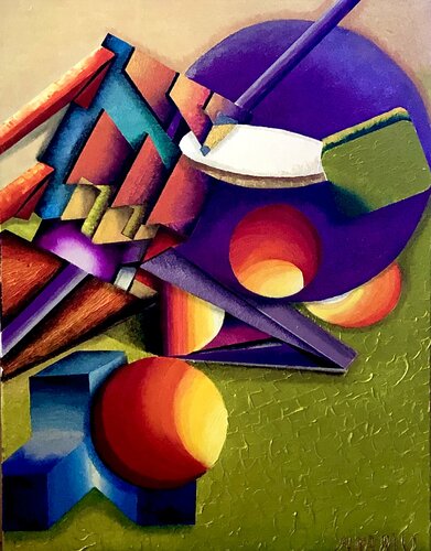 Planetary Dreams by Andy Hollimon, 油畫 for Sale on Singulart