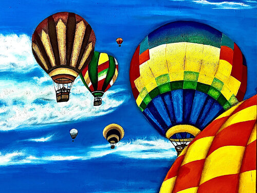 UP, UP, And AWAY di Andy Hollimon, Pittura in vendita su Singulart