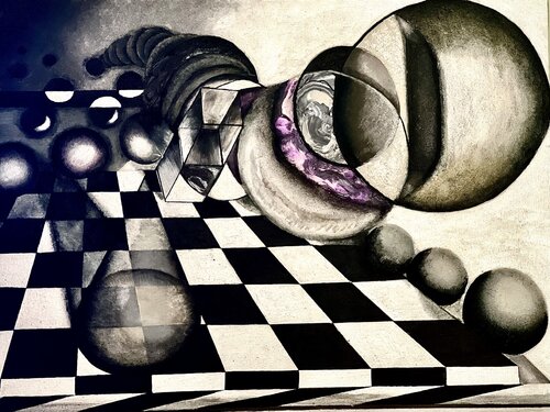 Coming to the Light van Andy Hollimon, Schilderij te koop op Singulart