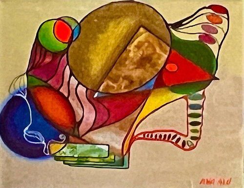 Bouyant Rhythm van Andy Hollimon, Schilderij te koop op Singulart