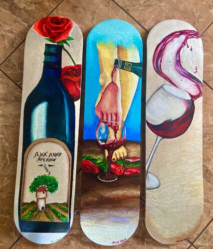 Moments and Libations di Andy Hollimon, Altri media in vendita su Singulart