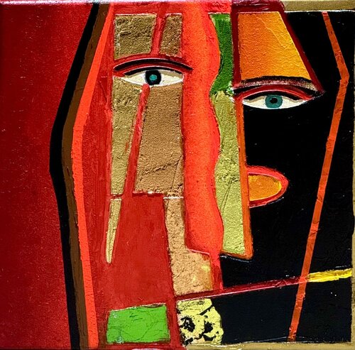 DID (Dissociative Identity Disorder) van Andy Hollimon, Schilderij te koop op Singulart