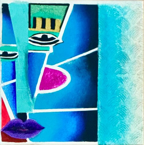 The Gentle Man van Andy Hollimon, Schilderij te koop op Singulart
