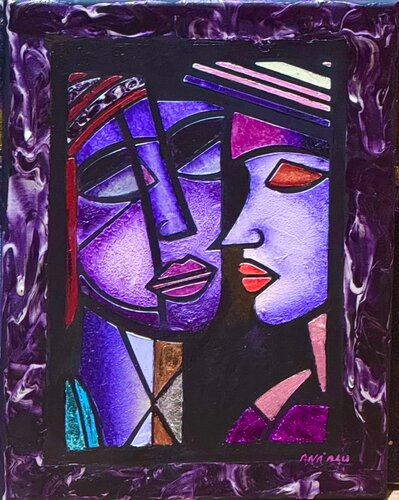 Premier Rendez-vous Galant by Andy Hollimon, Painting for Sale on Singulart