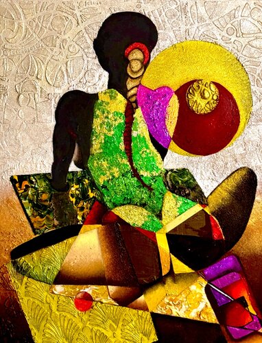Transcendental Yoga by Andy Hollimon, Painting for Sale on Singulart
