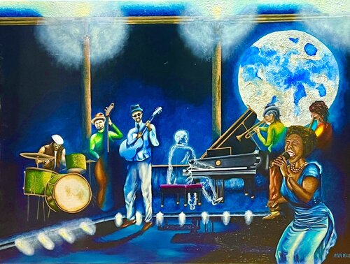 The Eternal Cabaret von Andy Hollimon, Malerei kaufen auf Singulart