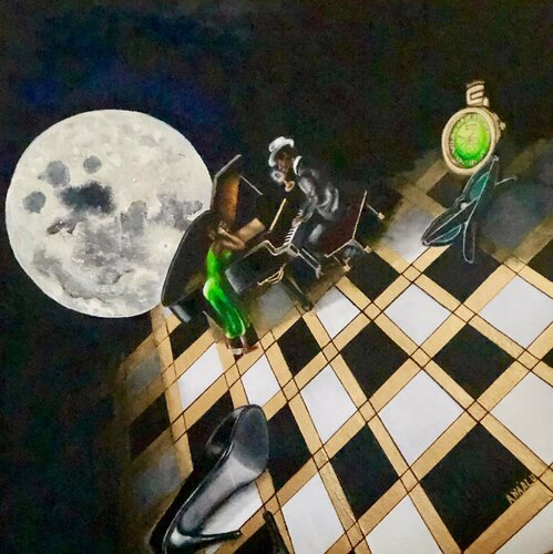 Encore For One by Andy Hollimon, 油畫 for Sale on Singulart