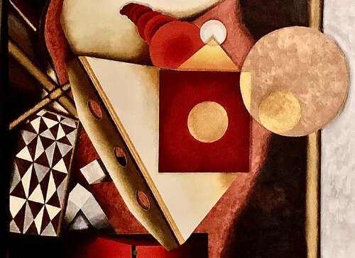 I Failed Geometry by Andy Hollimon, 油畫 for Sale on Singulart