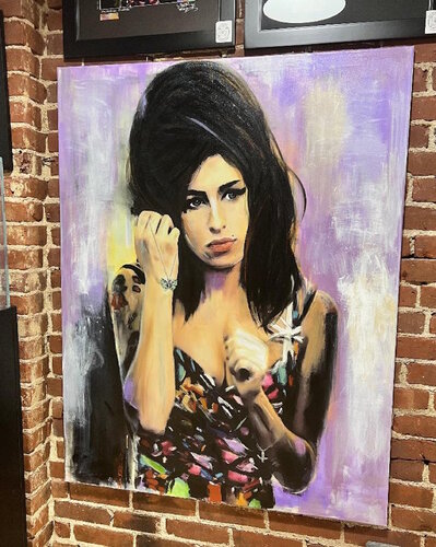 Amy Winehouse, A Celebration van David Pucciarelli, Schilderij te koop op Singulart