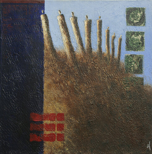 Le Gouffre des mots van Jean-Luc Lacroix, Schilderij te koop op Singulart