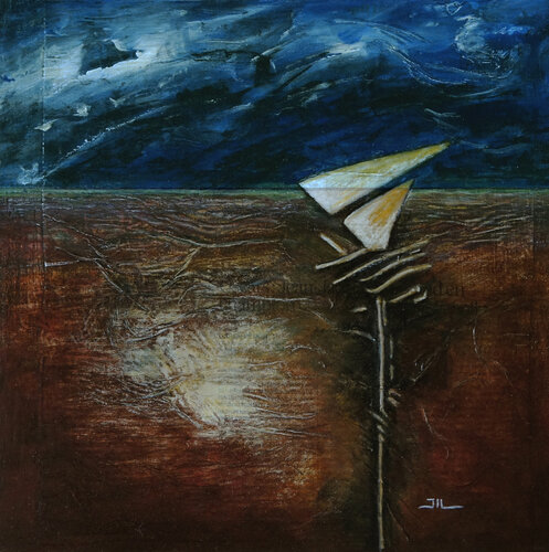 Fleur d’esquisse di Jean-Luc Lacroix, Pittura in vendita su Singulart