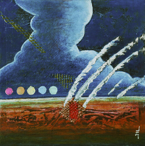 FULL CLOUD di Jean-Luc Lacroix, Pittura in vendita su Singulart