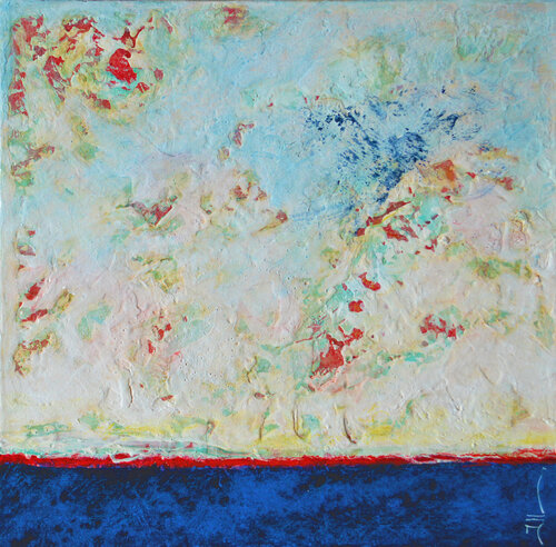 CLOUDY van Jean-Luc Lacroix, Schilderij te koop op Singulart