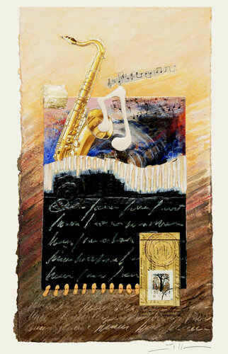 SAX by Jean-Luc Lacroix, Work on Paper for Sale on Singulart