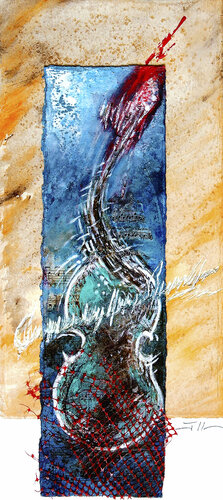 VIA by Jean-Luc Lacroix, Work on Paper for Sale on Singulart
