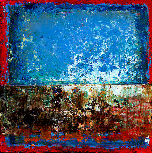 NUAGEUX di Jean-Luc Lacroix, Pittura in vendita su Singulart
