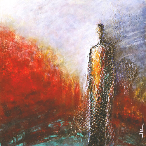 ALONE by Jean-Luc Lacroix, Painting for Sale on Singulart