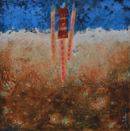 MIDDLE by Jean-Luc Lacroix, Work on Paper for Sale on Singulart