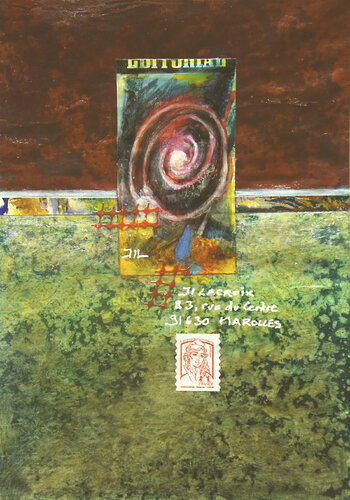 Mail OPUS van Jean-Luc Lacroix, Werk op papier te koop op Singulart
