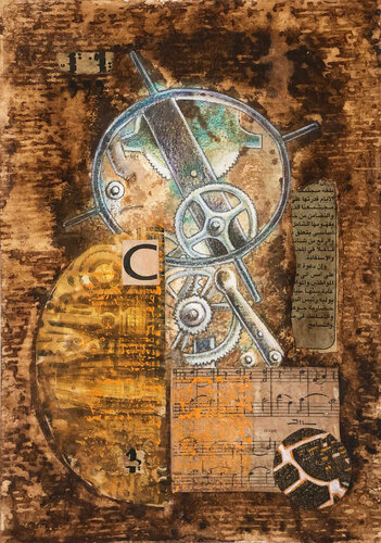 CARILLON 2 (Série des Rouages) di Jean-Luc Lacroix, Opera su carta in vendita su Singulart