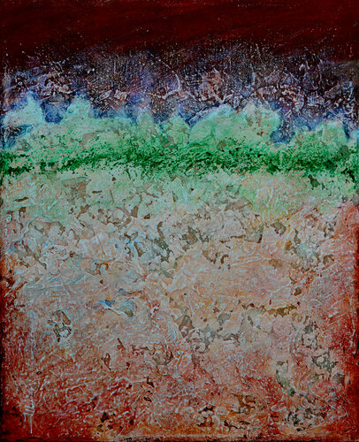 Erosion (41x33cm) sur toile by Jean-Luc Lacroix, 회화 for Sale on Singulart