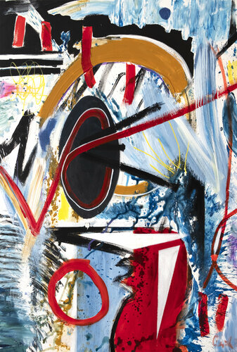 Abstract inspired by music - Amon Tobin by Maciej Cieśla, Painting for Sale on Singulart