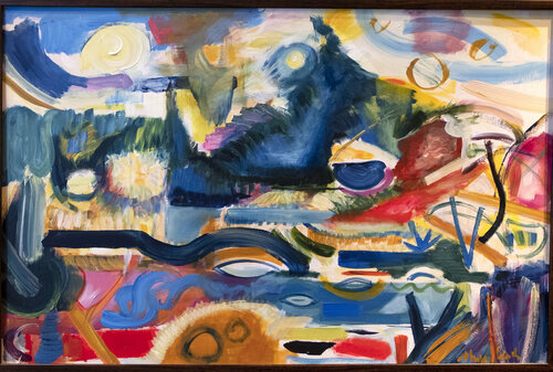 Colors and abstract form of nature 17' abstrakte by Maciej Cieśla, Painting for Sale on Singulart