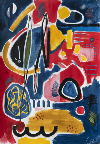 Nature in abstract forms by Maciej Cieśla, Work on Paper for Sale on Singulart