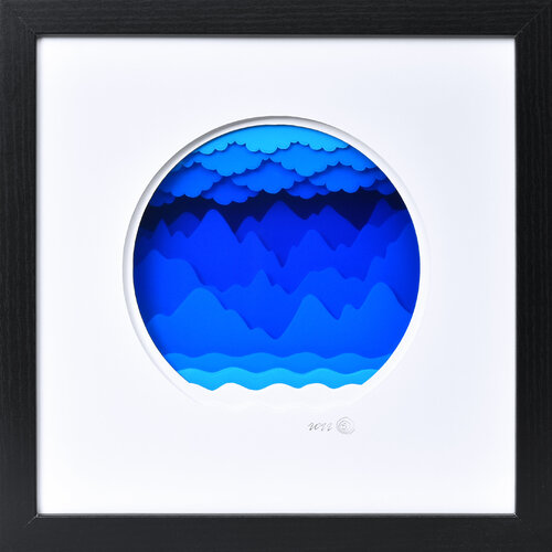 Mountain Infinity by Olga Skorokhod, Work on Paper for Sale on Singulart