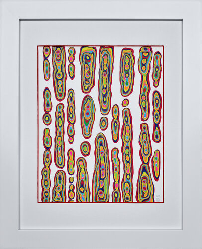 Paper Paint Drips par Olga Skorokhod, Œuvre sur papier en vente sur Singulart